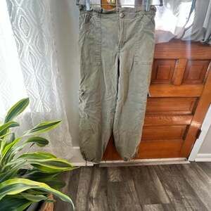 Maurices olive green cargo
